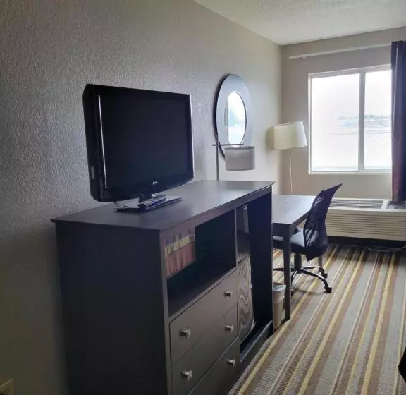 キングサイドベッドのスタンダードワンルーム, Super 8 By Wyndham Aurora/naperville Area