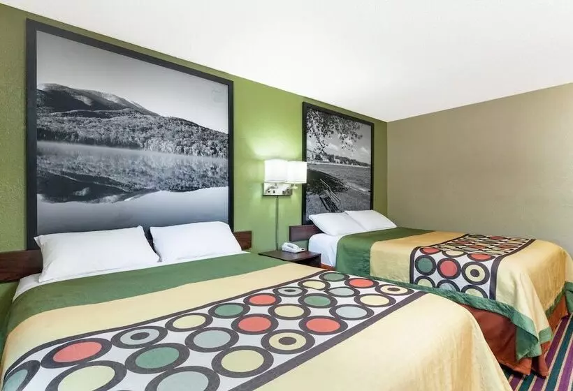 ２ダブルベッドのスタンダードルーム, Super 8 By Wyndham Bath Hammondsport Area