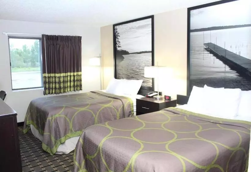 اتاق استاندارد با 2 تخت دوبل, Super 8 By Wyndham Clear Lake