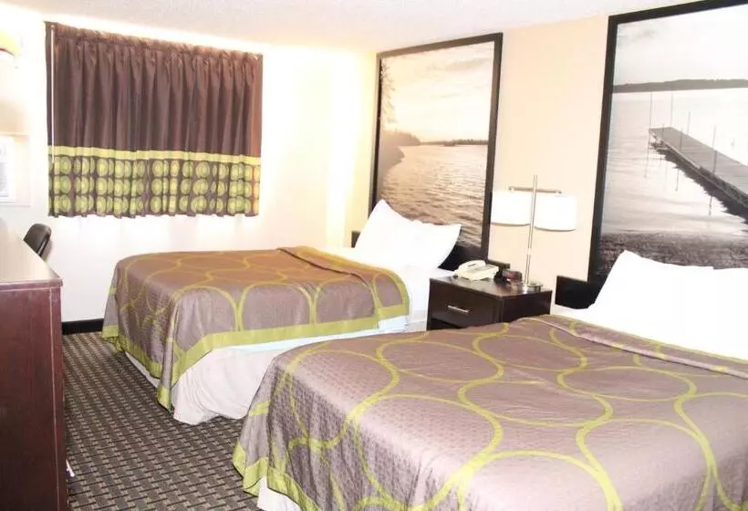 اتاق استاندارد با 2 تخت دوبل, Super 8 By Wyndham Clear Lake