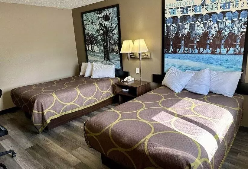 اتاق استاندارد با 2 تخت دوبل, Super 8 By Wyndham Latham Albany Airport