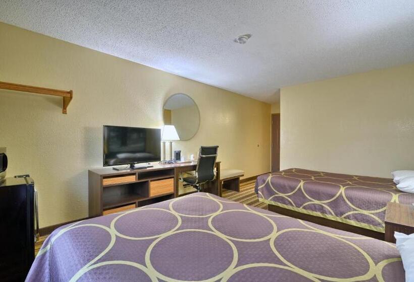 Номер Стандарт 2 Двуспальные Кровати, Super 8 By Wyndham Latham   Albany Airport