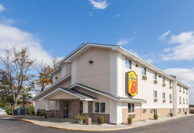 适合残疾人使用的标准间, Super 8 By Wyndham Latham   Albany Airport