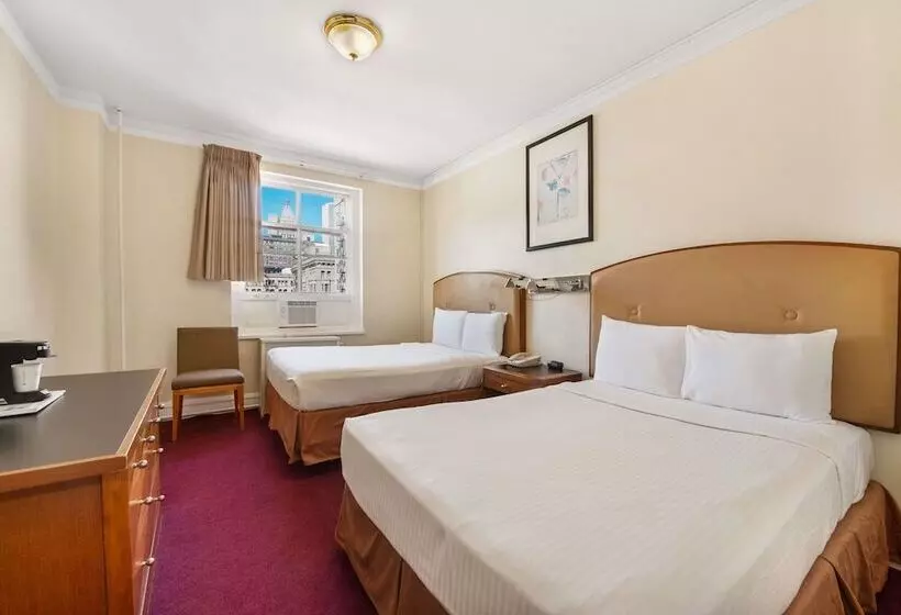 ２ダブルベッドのスタンダードルーム, Travelodge By Wyndham Downtown Chicago