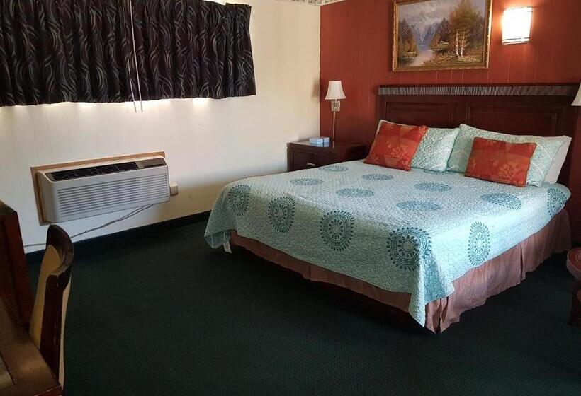 带大床的标准间, Townhouse Motel