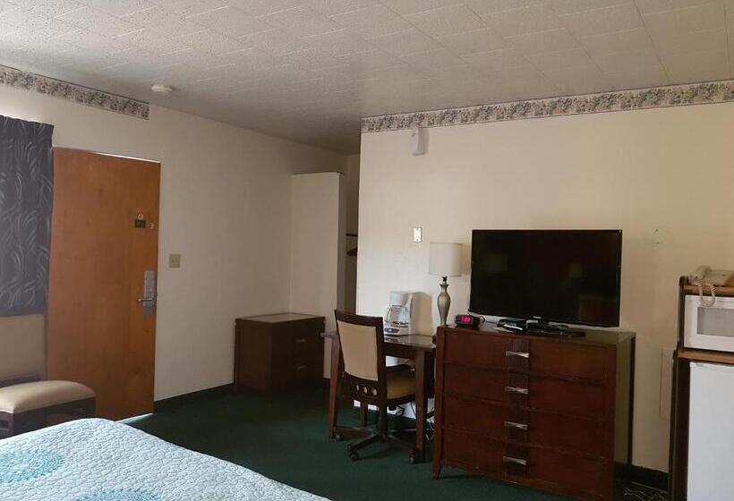 带大床的标准间, Townhouse Motel