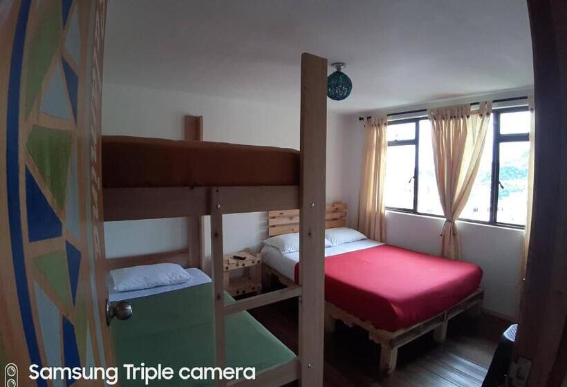 Номер Стандарт Четырехместный Совместный Санузел, Hostal Triangulo Del Cafe