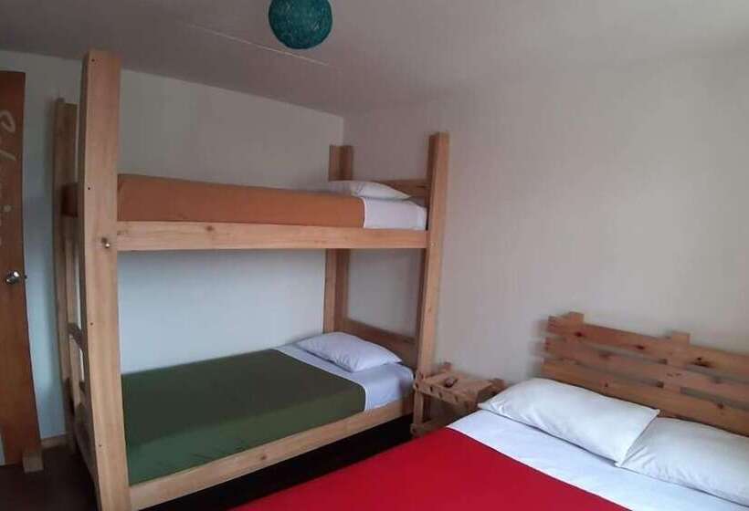 Номер Стандарт Четырехместный Совместный Санузел, Hostal Triangulo Del Cafe