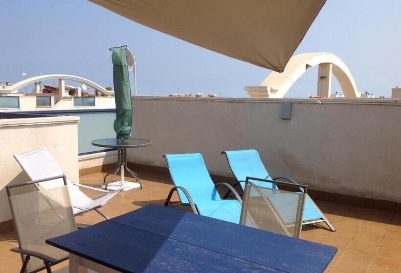 1침실 펜트하우스 아파트, Playamarina 1 Reception