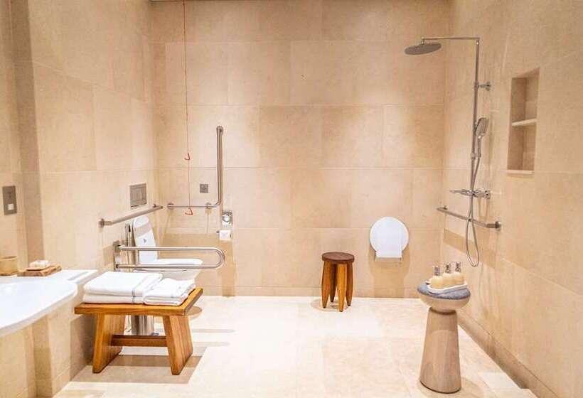 חדר דלוקס מותאם לאנשים עם מוגבלויות, The Royal Senses Resort & Spa Crete, Curio Collection Hilton