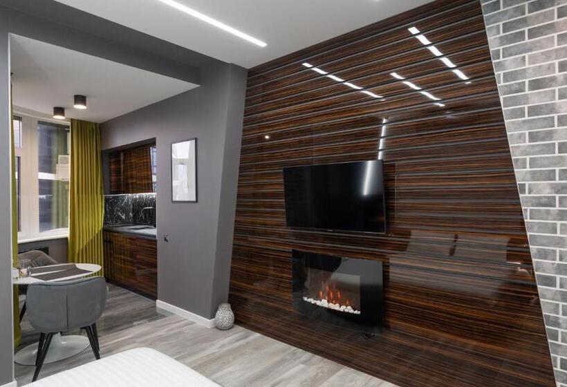 Deluxe Suite King-Size Franciággyal, Luxury Apartments Arena Guliver