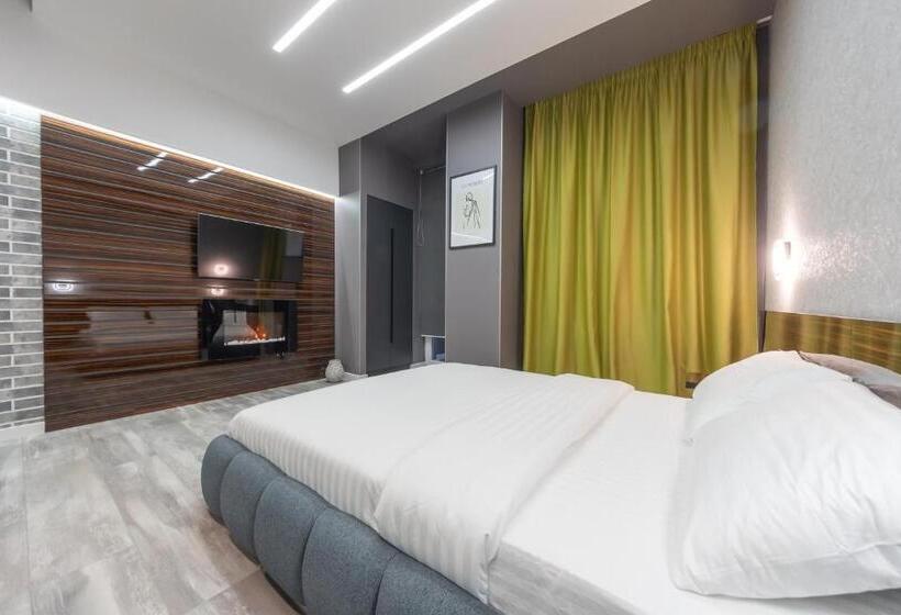 Suite King Size Bed, Luxury Apartments Arena Guliver