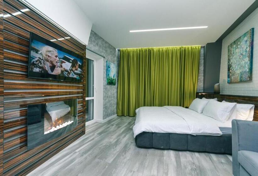 1 Szobás Apartman Erkéllyel, Luxury Apartments Arena Guliver