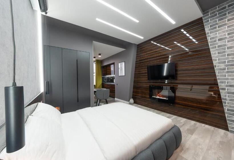 Deluxe Suite King-Size Franciággyal, Luxury Apartments Arena Guliver