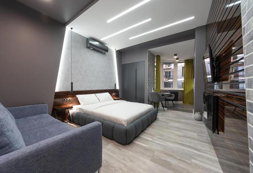 Deluxe Suite King-Size Franciággyal, Luxury Apartments Arena Guliver