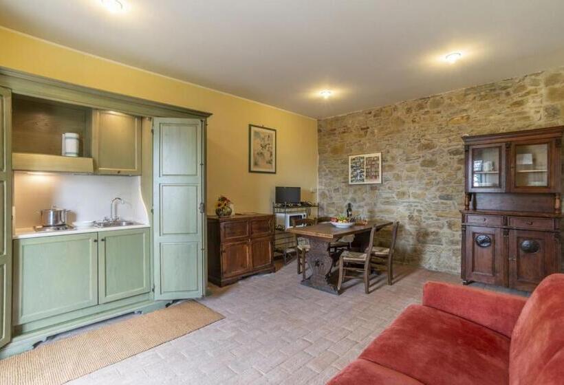 شقة غرفة واحدة, Agriturismo Le Case Rosse Di Montebuono