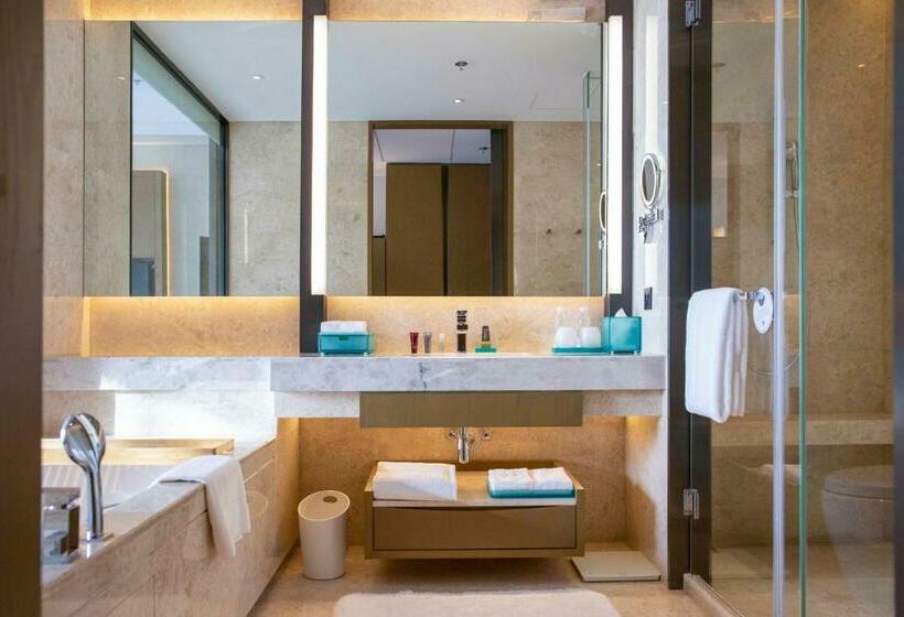 스탠다드 룸 킹사이즈 침대, Jiaxing Marriott