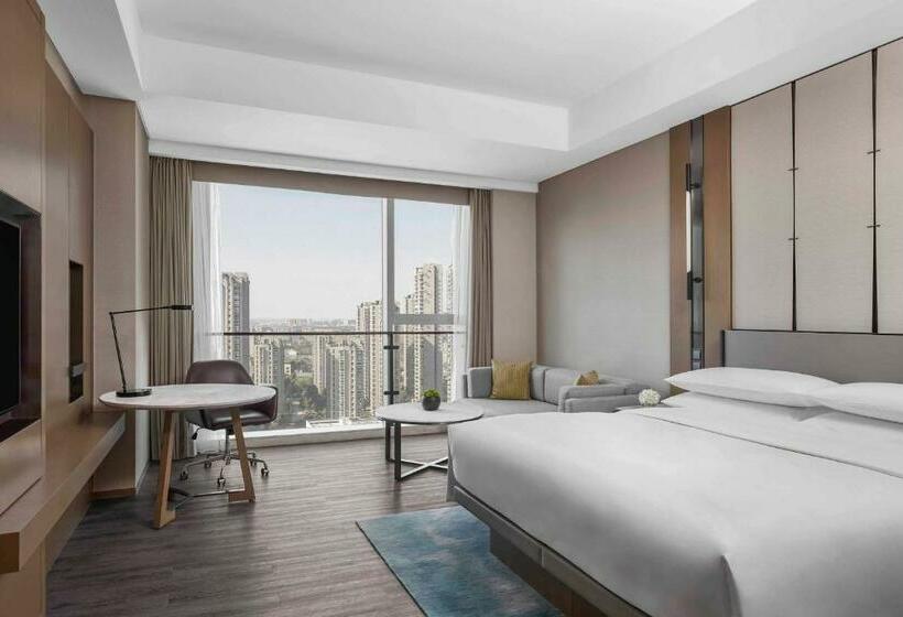 스탠다드 룸 킹사이즈 침대, Jiaxing Marriott