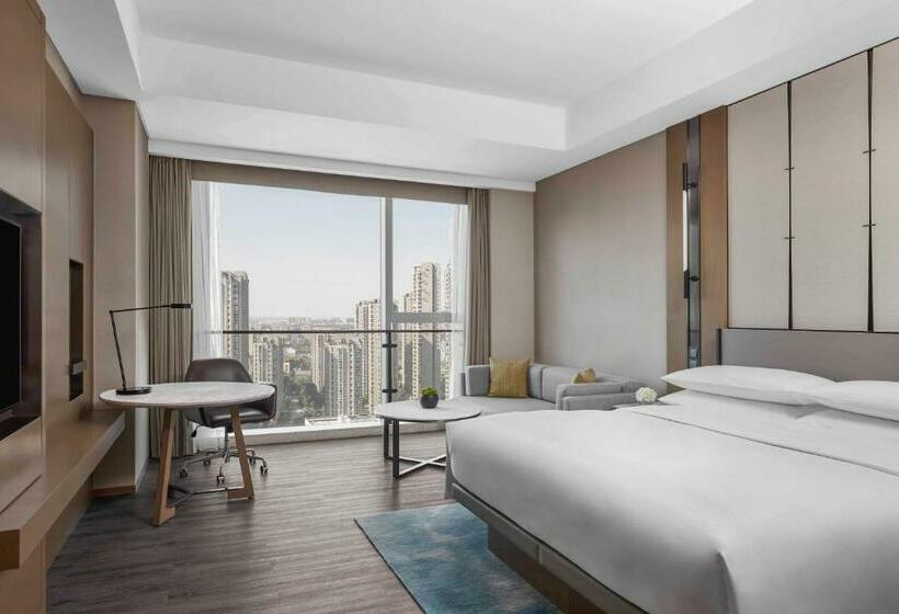 스탠다드 룸 킹사이즈 침대, Jiaxing Marriott