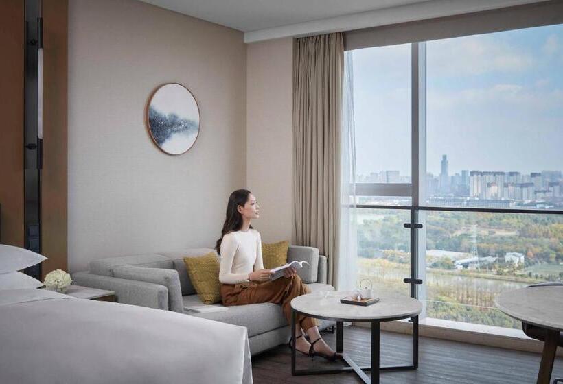 스탠다드 룸 킹사이즈 침대, Jiaxing Marriott