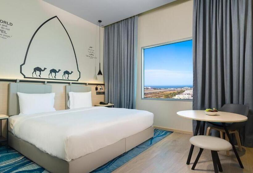 اتاق استاندارد با تخت بزرگ, Swiss Belinn Airport Muscat Oman
