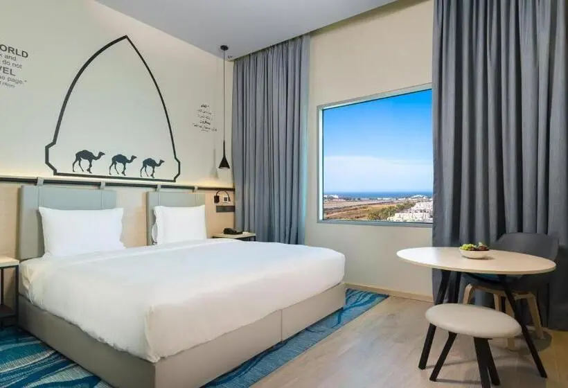 اتاق استاندارد با تخت بزرگ, Swiss Belinn Airport Muscat Oman
