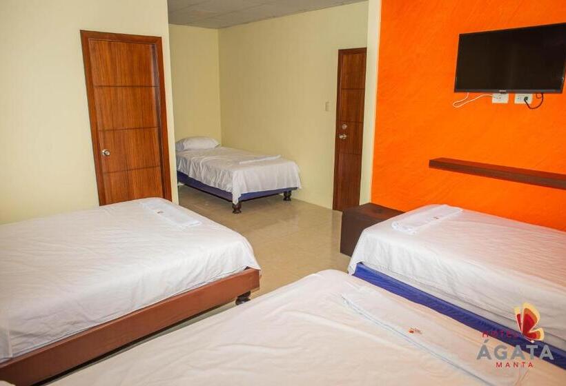 اتاق استاندارد چهار تخته, ágata Manta