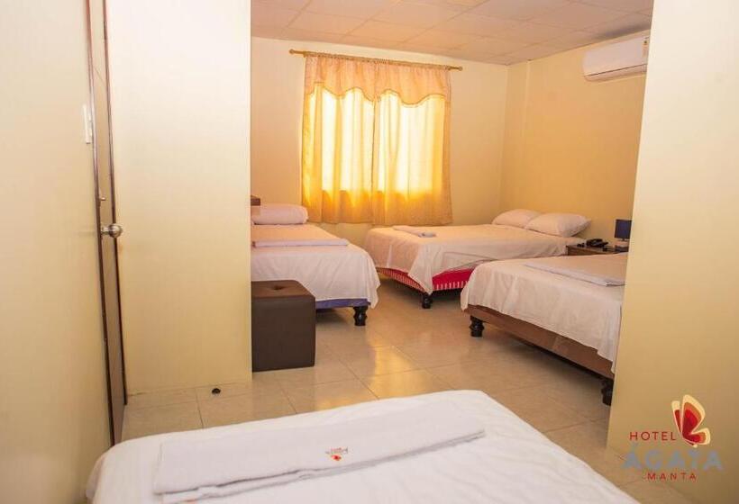 اتاق استاندارد چهار تخته, ágata Manta