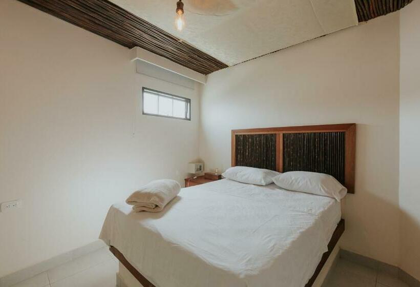 اتاق استاندارد با سرویس بهداشتی مشترک, Distrito Hostel