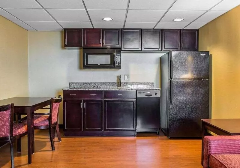 キングサイズベッドのスイートルーム, Comfort Inn & Suites East Hartford  Hartford