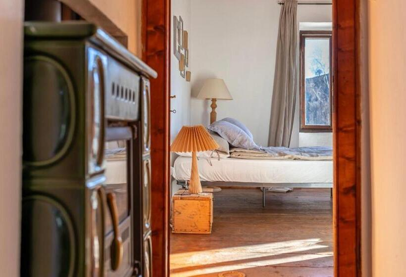 غرفة قياسية مع حمام خارجي, Giulio Mountain B&b