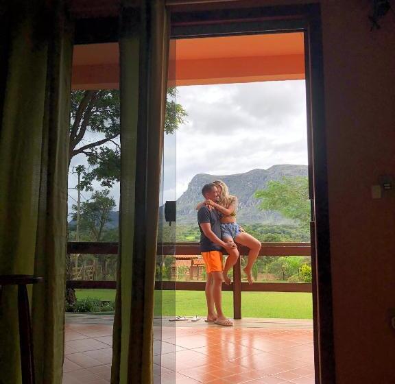 豪华三人间, Pousada Bela Vista Do Ismail   Lapinha Da Serra