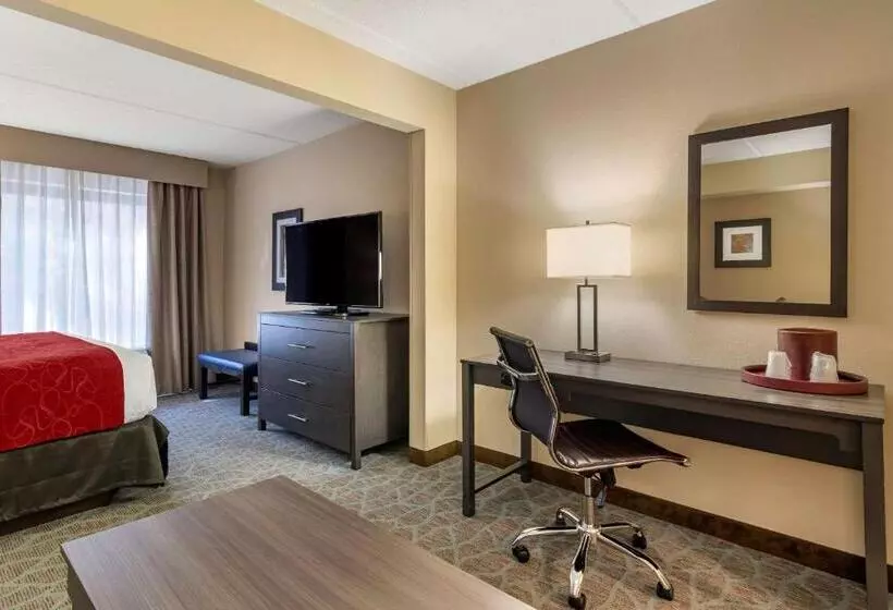キングサイズベッドのスタンダードルーム, Comfort Suites Alpharetta Roswell   Atlanta Area