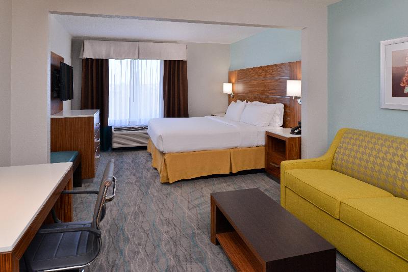 身障者適用キングサイズベッドルーム, Holiday Inn Express & Suites Austin North Central, An Ihg