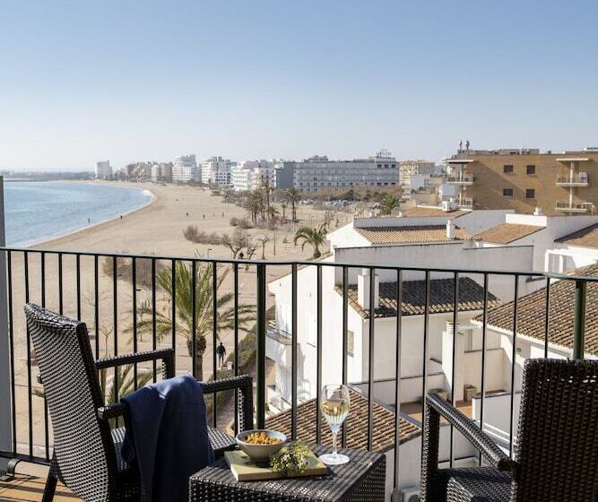 标准间侧面带海景, Roses Platja