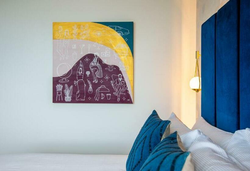 带大床的标准间, The Muse Christchurch Art