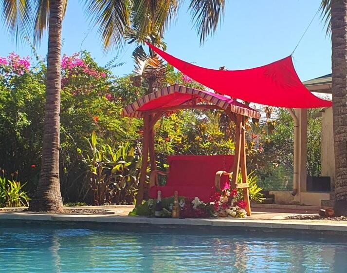 اتاق استاندارد با چشمانداز استخر, Villa Les Cocotiers