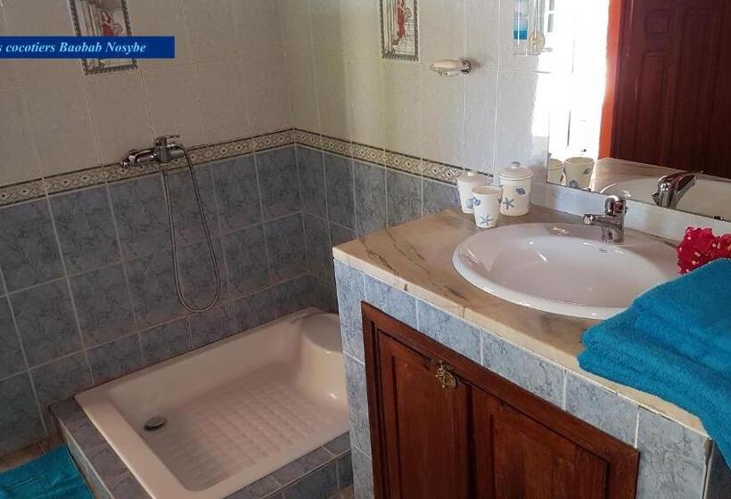 اتاق استاندارد با چشمانداز استخر, Villa Les Cocotiers