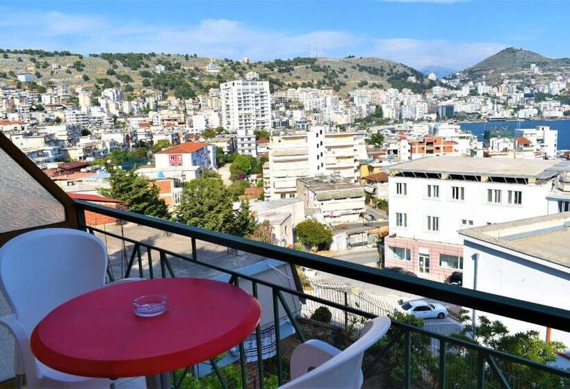 غرفة قياسية مطلّة علي البحر, Villa Zeneli