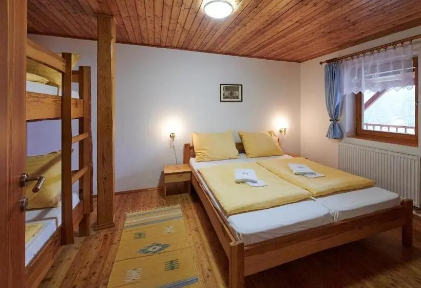 スタンダード４人部屋, Penzion U Strakatého Koně