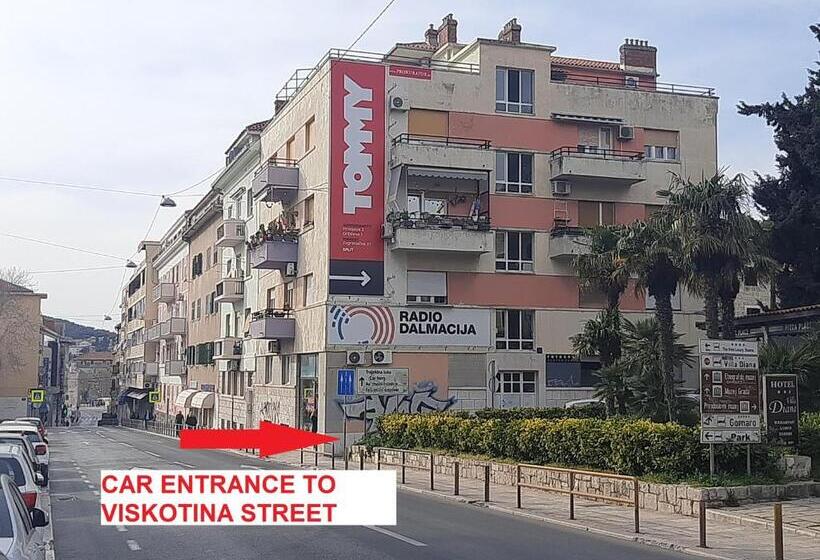 침실 1개 복층 룸, Central Split Rooms And Apartments Paese