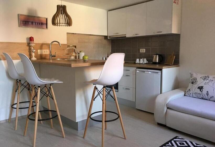 آپارتمان دوبلکس 1 خوابه, Central Split Rooms And Apartments Paese