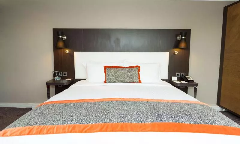 キングサイズベッドのデラックスルーム, Doubletree By Hilton Hotel London   Hyde Park