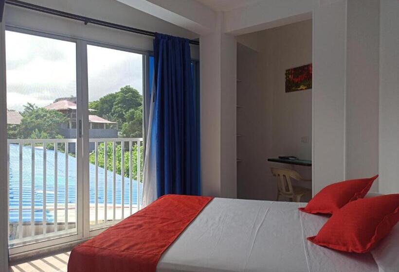 اتاق استاندارد با چشمانداز کوهستان, La Rivera Playa Palomino