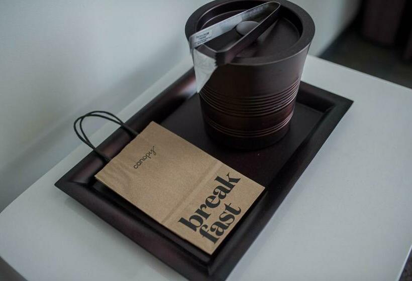 身障者適用キングサイズベッドルーム, Canopy By Hilton Jersey City Arts District