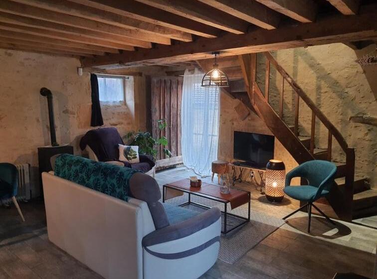 Дом 1 Спальня, Gîte Du Moulin De Barutel Mamers,petite Maison Avec 1 Chambre Idéale Couple,spa Et Soins Sur Réserva