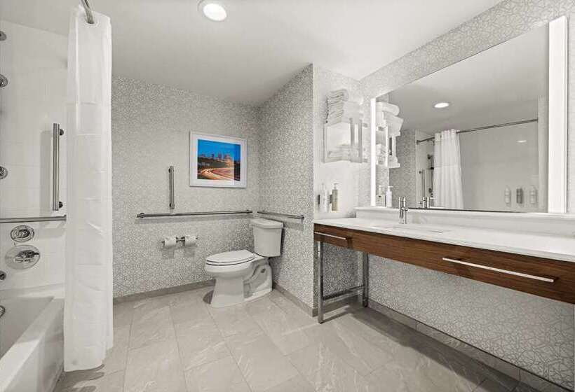 חדר סטנדרט מותאם לאדם עם מוגבלויות, Hampton Inn & Suites Conway