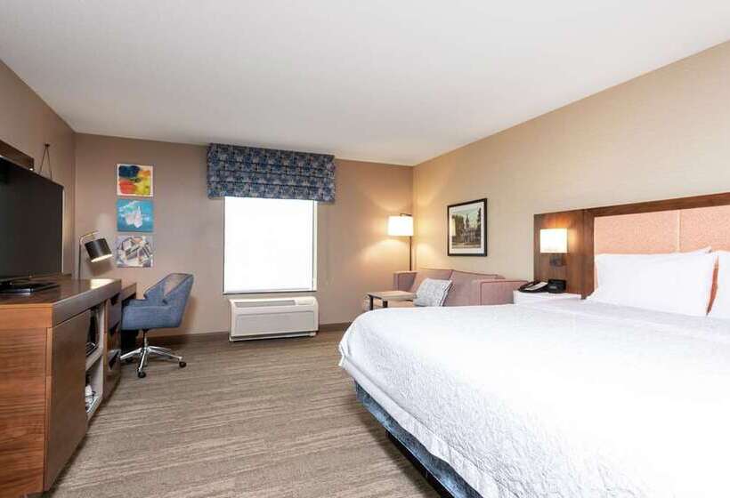 اتاق استاندارد با تخت بزرگ, Hampton Inn & Suites Raleigh Midtown