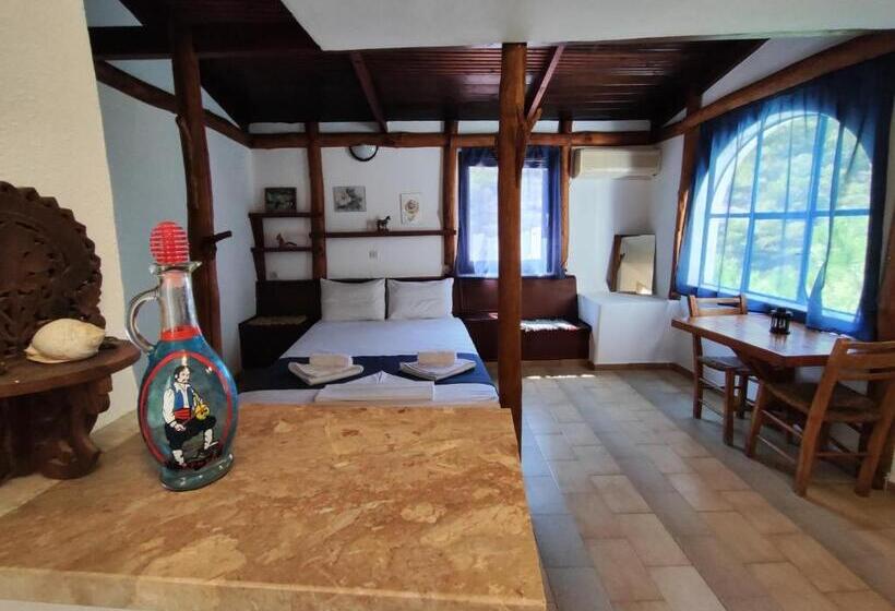 带海景的豪华间, Oleander S Garden Traditional Cretan Cottage