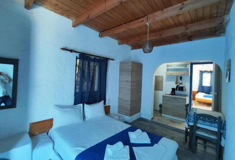 اتاق کلاسیک چهارنفره, Oleander S Garden Traditional Cretan Cottage